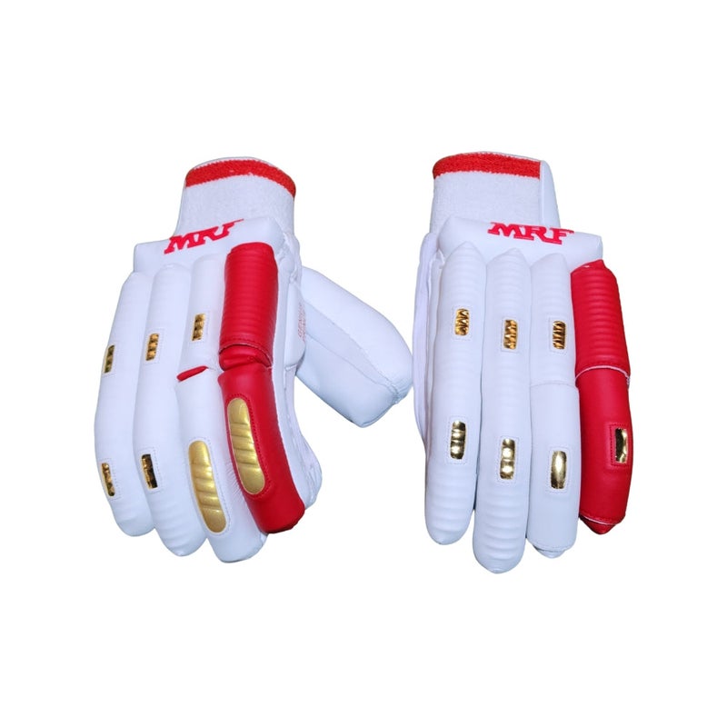 MRF Genius Prince Cricket Batting Gloves Adult and Junior - youth, Right Hand - Image 1