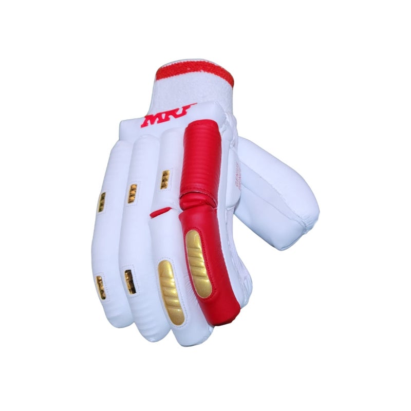MRF Genius Prince Cricket Batting Gloves Adult and Junior - youth, Right Hand - Image 2