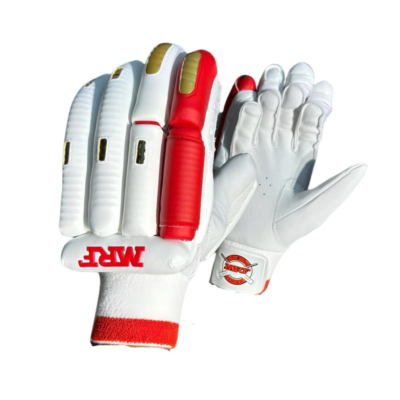 MRF Genius Prince Cricket Batting Gloves Adult and Junior - youth, Right Hand - Image 5