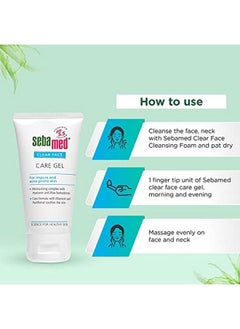 Clear Face Care Gel 50Ml;Ph 5.5;Acne Prone Skin;Hyaluron & Aloe Vera;Water Based Moisturiser - pzsku/ZE64F423C0D4C7310EB6EZ/45/_/1664364949/0fa28d57-54df-41e9-af51-8eb45f044c34