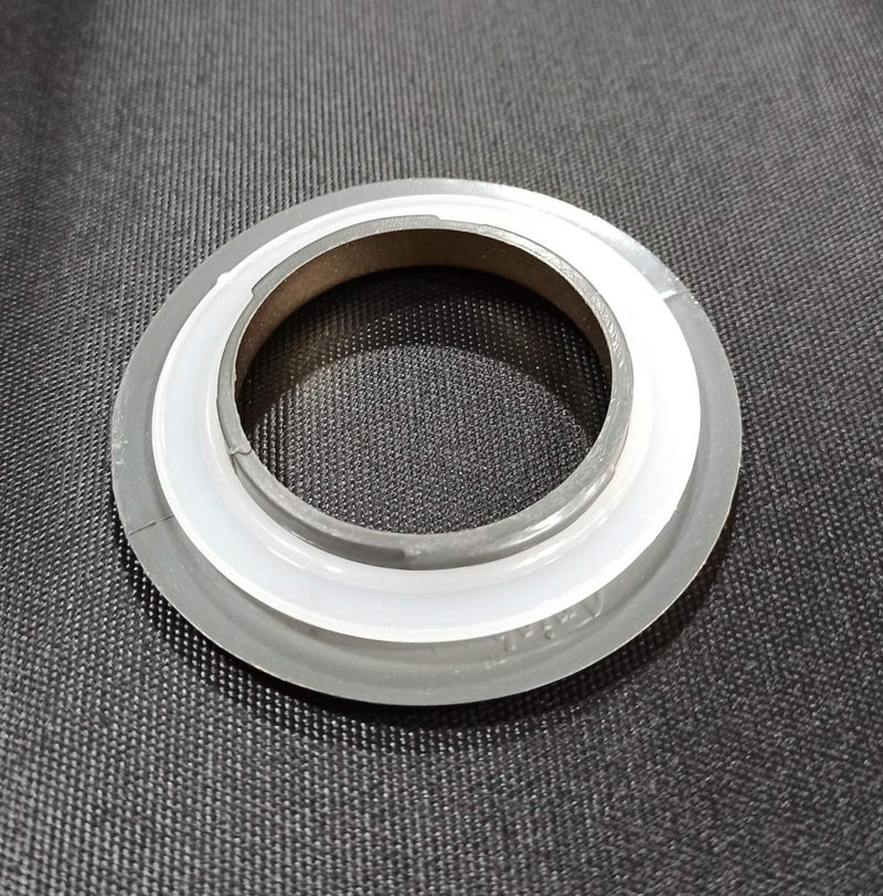 FAPBADRI Curtain Eyelet Rings with Flexi Lock, Suitable for Any 1 inch Curtain Rod - Colour Gold - 50 Pieces - Image 5