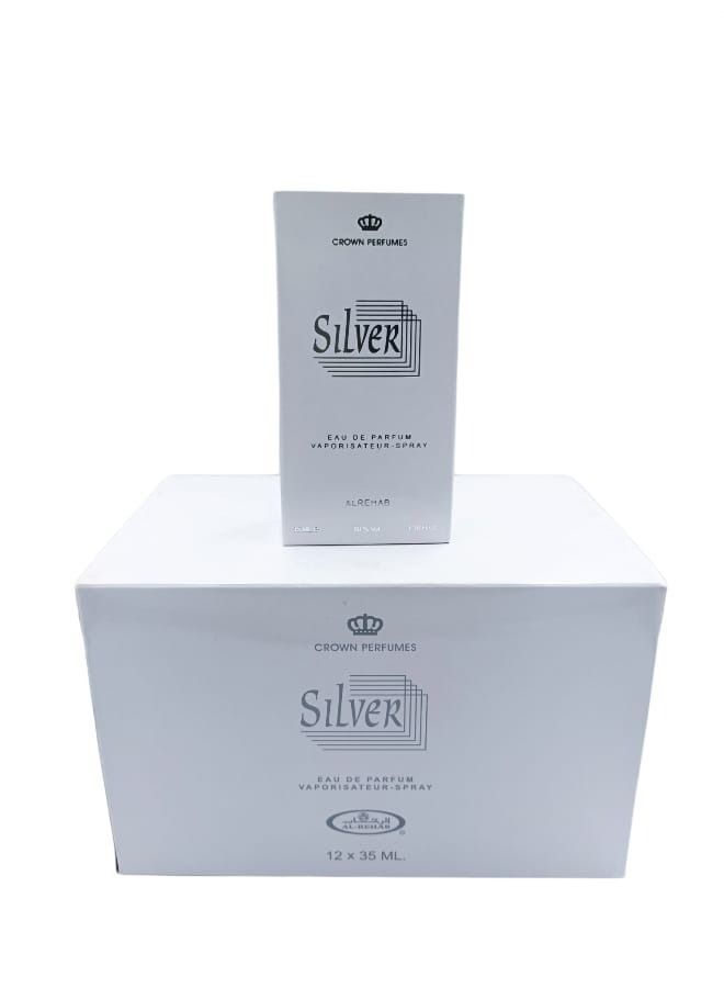 Alrehab Silver perfume 35 ml 12 pieces - Image 2