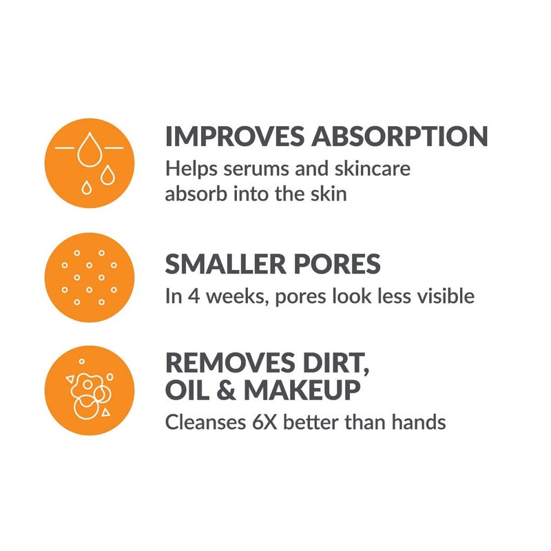 Clarisonic جهاز تنظيف الوجه بالموجات الصوتية كلاريسونيك ميا 2، سرعتان، أبيض - Image 2
