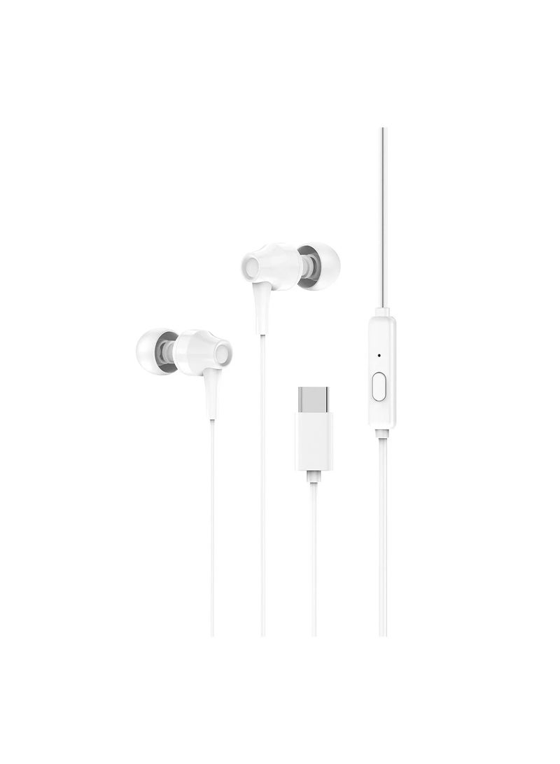BEST ONE Type C Headphones - USB C Headphones In-Ear Wired Earphones with Built-in Microphone, HiFi Stereo USB-C Earbuds Compatible for All Type-C Supported Phones, Tablets, Laptops & Devices - Image 1
