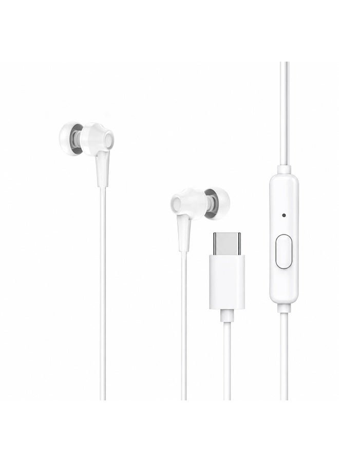 بيست ون Bestone type-c in-ear Wired Earphones usbc