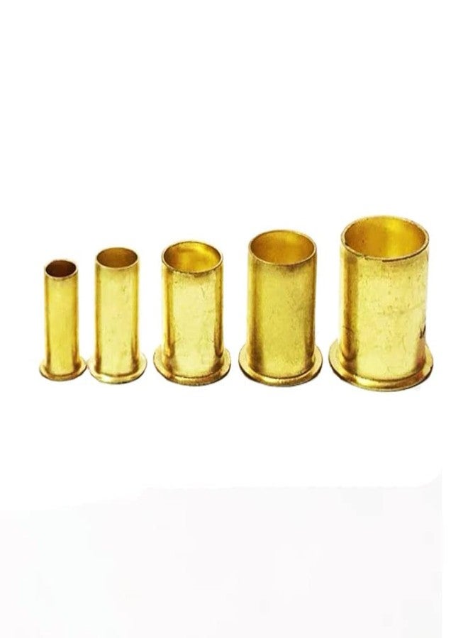 lovielf Pine Needle Coiling Tool - Set of 5 - Basket Weaving Gauge (Brass) - Image 1