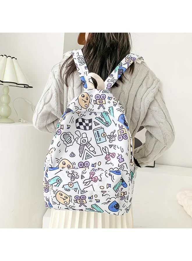 Take Two Polyester Graphic Print Backpack