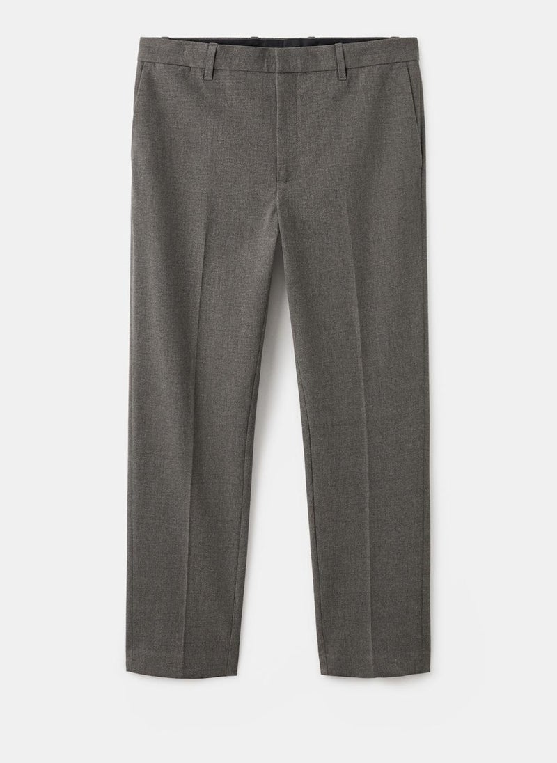 Mango Man Regular-fit pleated trousers - Image 5