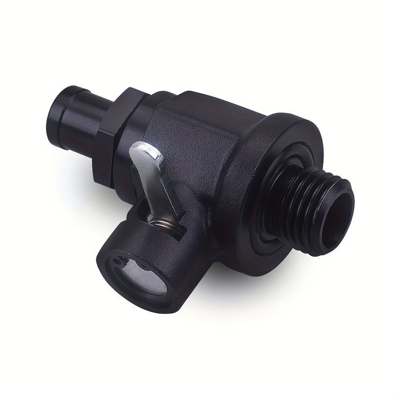 Oil Drain Plug M14X1.5 Black With Long Nipple And Detachable Hose Kit - Image 3