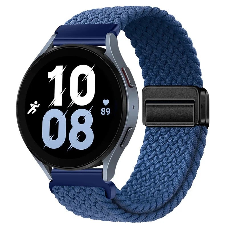 Bluejw Nylon Woven Replacement Watch Strap for Samsung Galaxy Watch 7 / Galaxy Watch GT3 / Huawei Watch GT4 – 18mm 20mm 22mm Smartwatch Band - Image 1