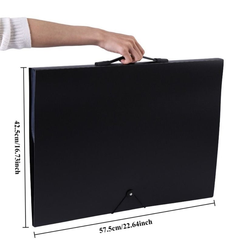 Black Large Capacity Puzzle Storage Folder for Puzzle Enthusiasts Organizing Accessories - Image 5