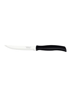 Since 1911,Made in Brazil- Athus 5 Inches Steak Knife with Stainless Steel Blade and Black Polypropylene Handle