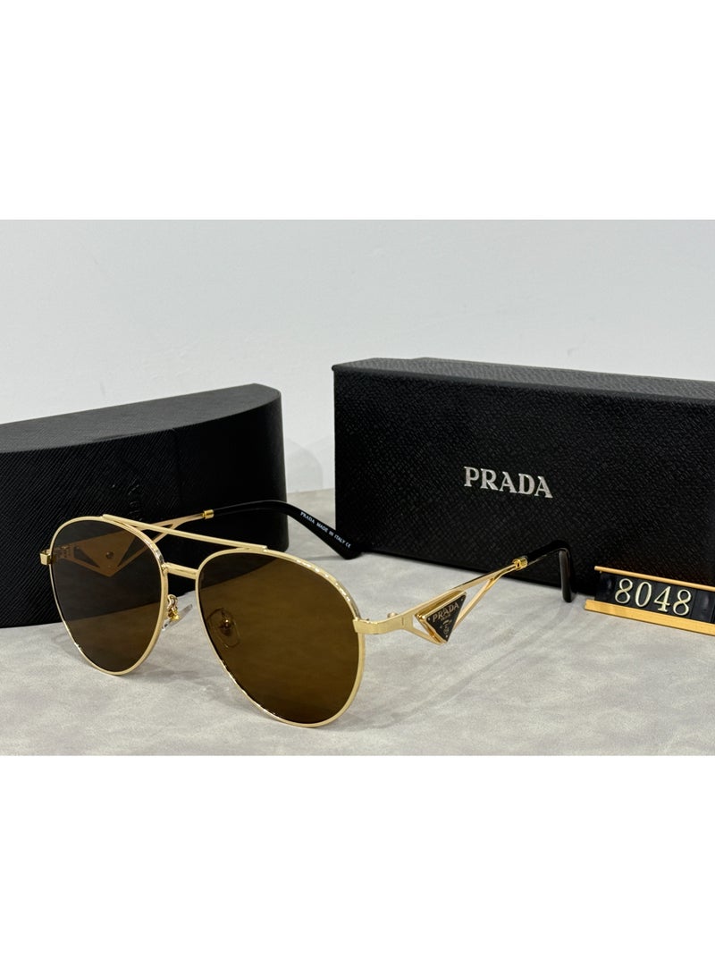 PRADA MILANO 100% UVA / UVB Protection Unisex Metal Sunglasses Cycling Sunglasses - Image 1
