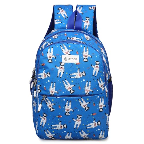 HYDER Kids 20L Zippy Astronaut Backpack Best Stylish Waterproof Lightweight Casual/Picnic/Tuition/School Bag for Children Boys And Girls (Royal Blue) - Image 1