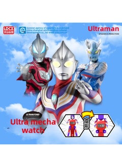 Generic Genuine Smart Ultraman Watch Q Mecha Deformation Children Boys Girls Ultraman Hero Watch Toy-Color:Ultra Mecha Watch—ultraman Triga-Specifications:Standard  - Image 5