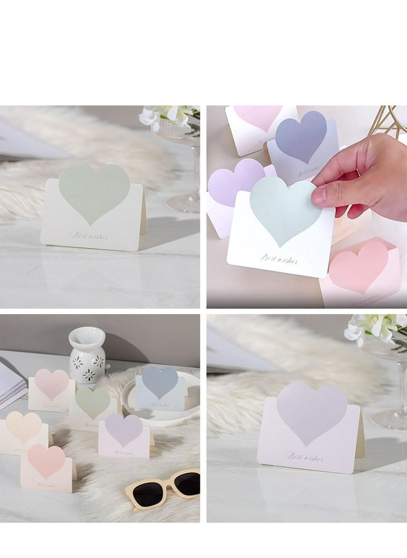 Oasisgalore 3D Love Greeting Cards - Foldable Set of 30, Blank Message Cards in 6 Colors for Birthdays, and Festivals  - Image 5