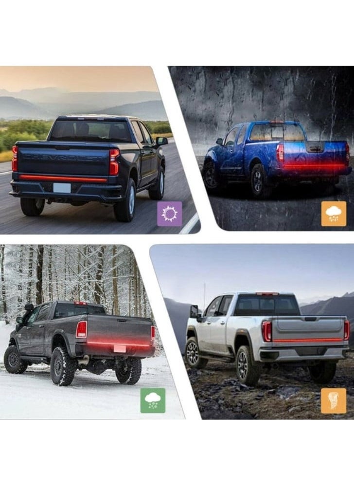Techmaster استعد للانطلاق على الطرق الوعرة 4x4 بطول 150 سم مع إشارة LED منزلقة تحت صندوق السيارة 5 أوضاع  - Image 5