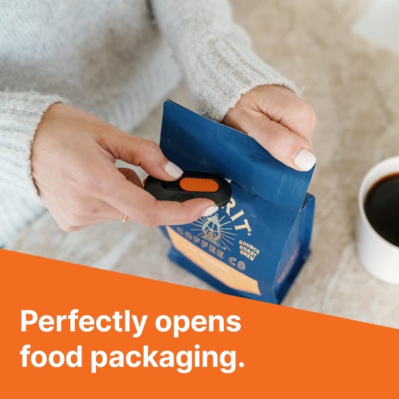 Slice Mini Box Cutter, Manual Retracting, Safe Ceramic Box Cutter Lasting 11x Longer than Metal, Keychain Box Opener, 1 Pack - Image 3