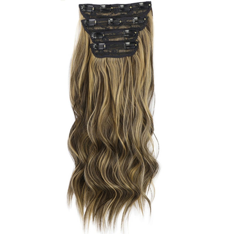 Curly Ponytail Wig 4H119 Close To Natural Hair - Long Curly Ponytail Extension for Wedding Party Prom Everyday Use - Image 1