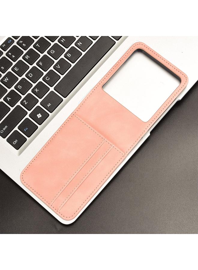 S-TOP Case For Motorola Razr 50 Skin Feel Card Slot Leather Phone Case - Image 2