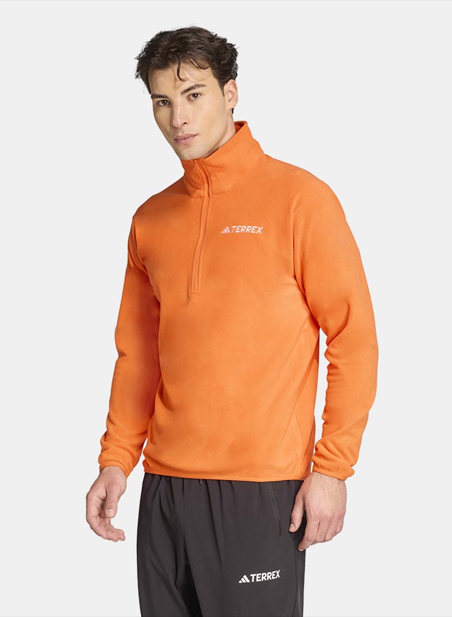 Adidas Multi Essentials 1/2 Zip Fleece Jacket - Image 1