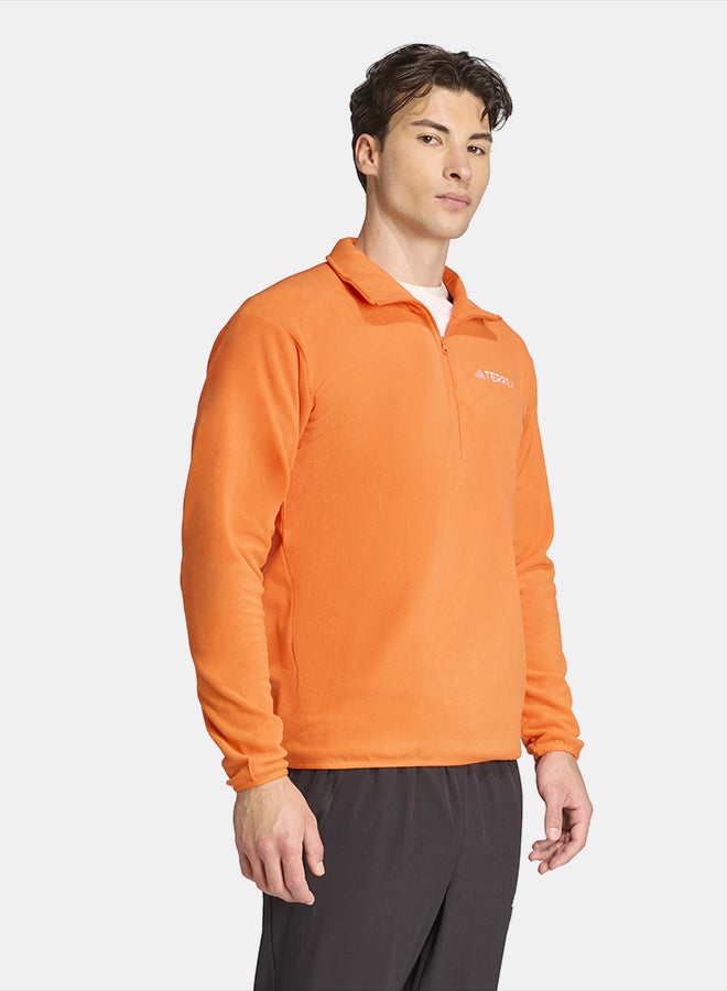 Adidas Multi Essentials 1/2 Zip Fleece Jacket - Image 3