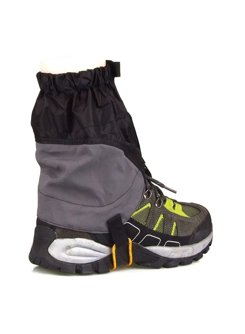KASTWAVE Hiking Leg Gaiters for Men & Women, Lightweight Adjustable Short Leg Gaiters, Waterproof Leg Gators for Hiking, Hunting, Snow, Snowshoeing, Mountain Climbing, Walking - Image 2