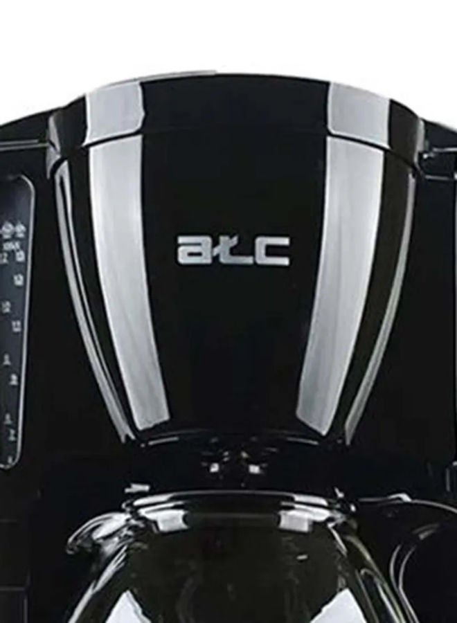 ايه تي سي ماكينة صنع القهوة 1.25 L 1000 W H-CM1812 أسود - Image 5