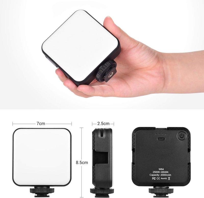 Clefairy LED Rechargeable Selfie Light - Lighting Mode Phone Ring Light Mini Portable Clip on Fill Lights for iPhone, Cell Phone, Laptop, TikTok, Selfie, Video Conference - Image 3