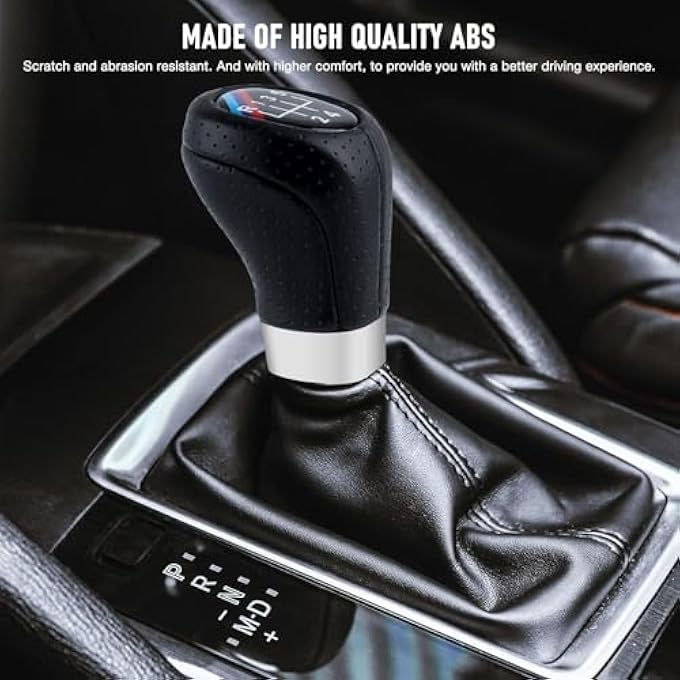 rayihni Car Gear Shift Knob Automobile Gear Lever Cover Non gear Lever for BMW E34 E36 E38 E39 E46 E53 E60 E61 E63 E64 E83 E90 E91 E92 E93 1 Series 3 Series - Image 5