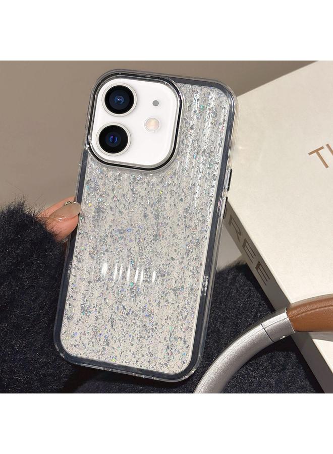 S-TOP Case For iPhone 12 Glitter Corrugated PC Hybrid TPU Phone Case - Image 1
