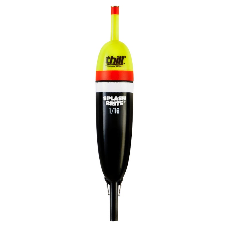 Thill Splash Brite Lighted Bobber for Fishing, Center Slider Slip Float, Lights Up on Contact with Water, 1/8 oz, Large - Image 5