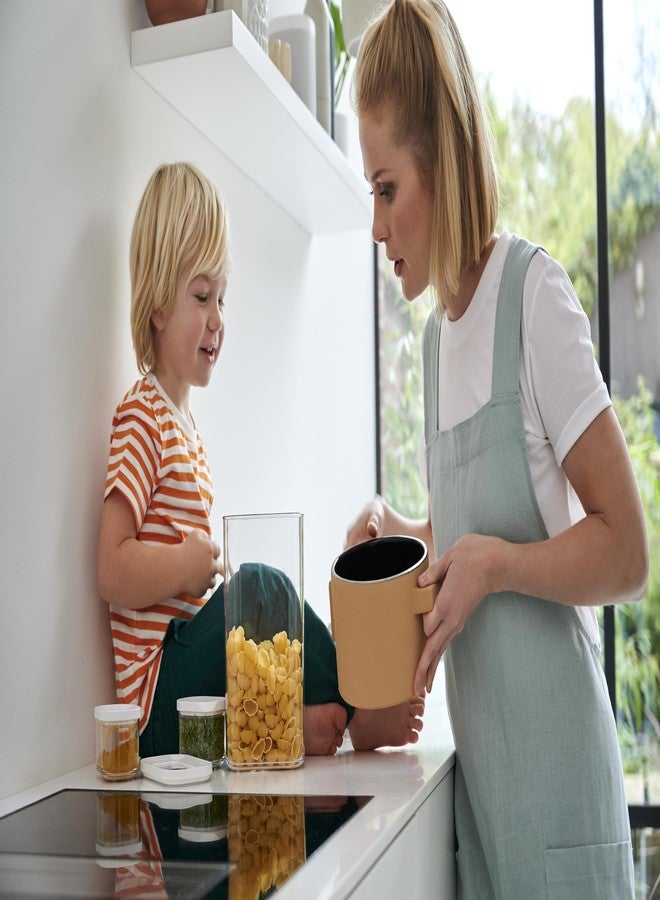 Mepal Modula Transparent Food Storage Container | 15oz/450ml | Perfect for Dry Goods | Dishwasher Safe | White Framed Lid | BPA Free | Made in Holland - Image 4