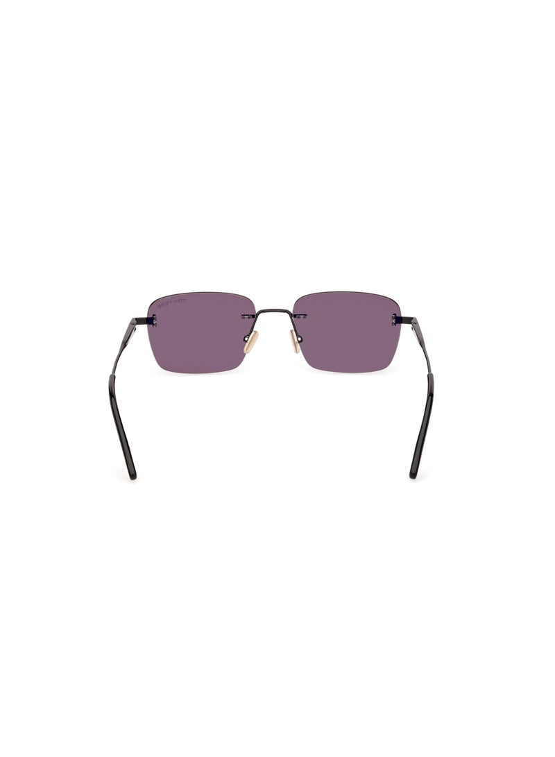 Tom Ford Jake-02 FT1354 01A Unisex's Rimless Rectangular Sunglasses - Image 3
