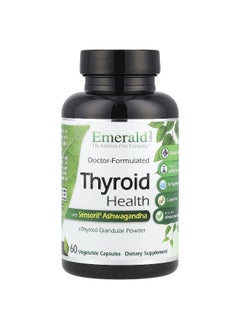 Emerald Laboratories Emerald Laboratories, Thyroid Health, 60 Vegetable Capsules  - Image 1
