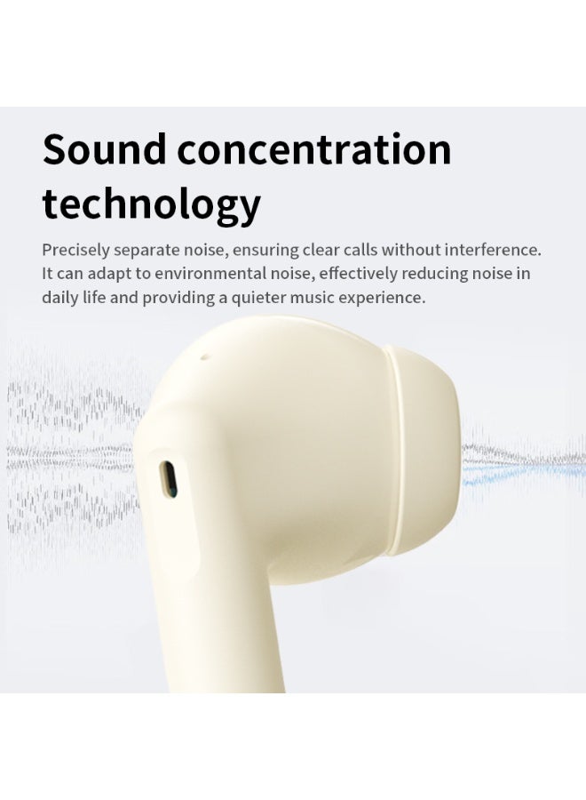 Erazer EK158 2025 Flagship Bluetooth 5.4 Headphones, 13mm Driver, Noise Reduction, 30H Playtime, Antibacterial Ear Caps, Touch Control-Black - Image 5