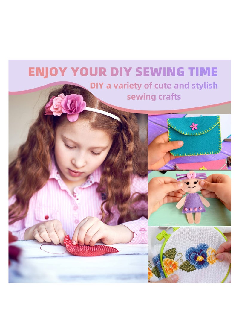 Generic - Compact Sewing Kit for Beginners, Travel-Friendly Mini Set with Scissors, Thimble, and Measuring Tape, Ideal for Quick Repairs and DIY Projects on the Go - Image 1