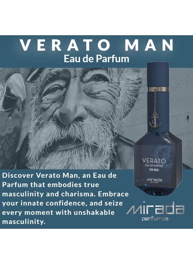 Mirada Verato For Men EDP100ML - Image 5