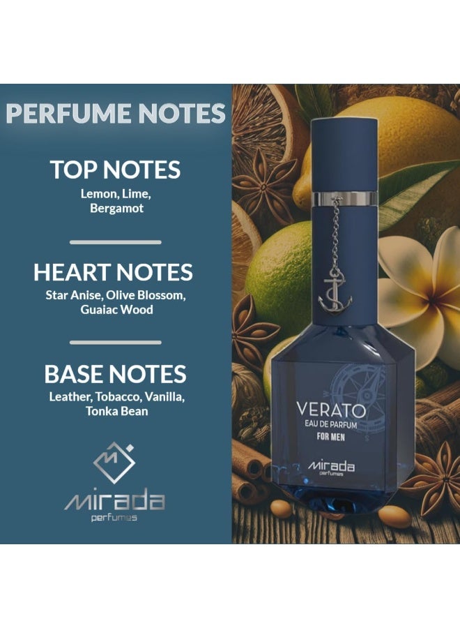 Mirada Verato For Men EDP100ML - Image 4