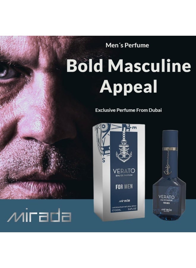 Mirada Verato For Men EDP100ML - Image 2