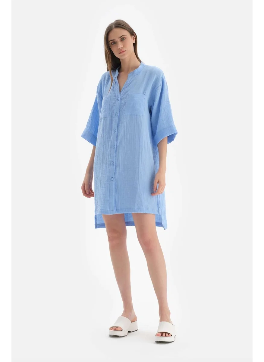 dagi Blue Muslin Shirt