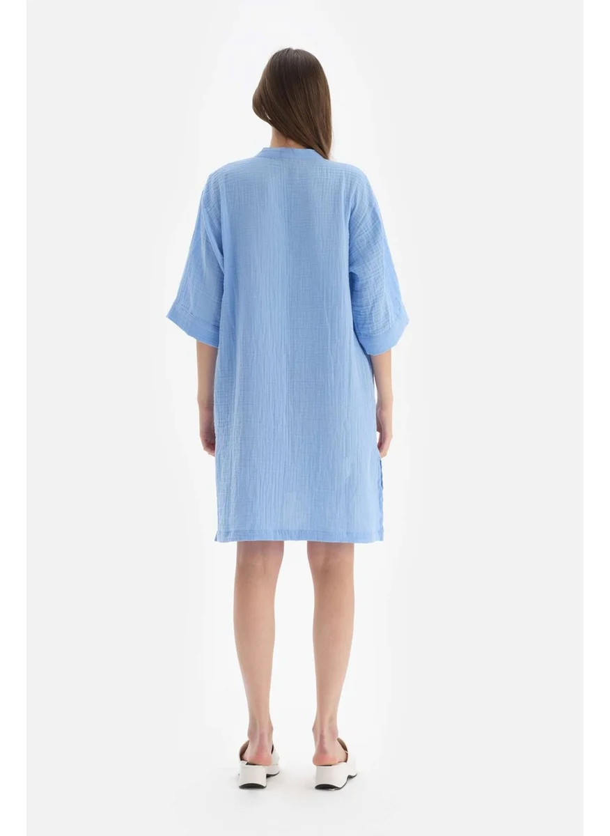 dagi Blue Muslin Shirt