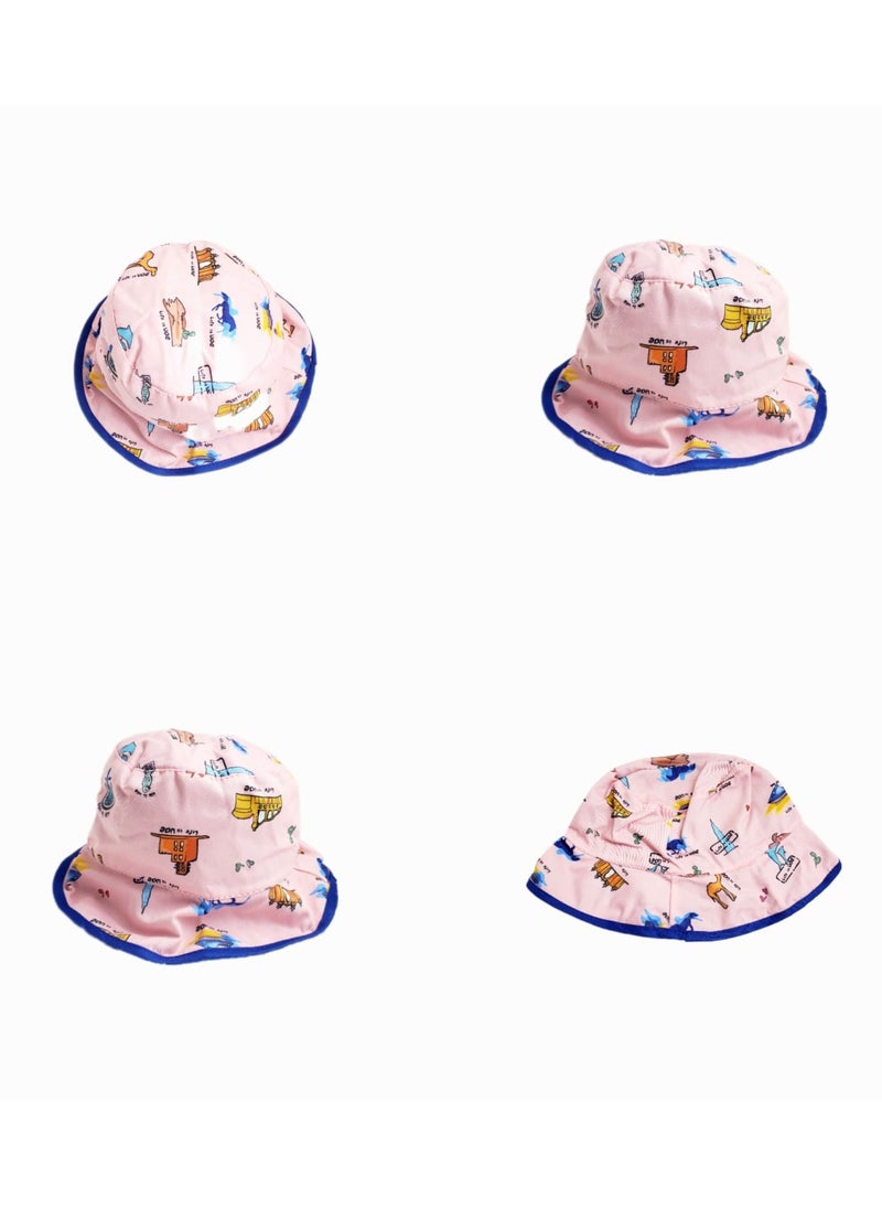 Generic souvenir hat for kids light pink 