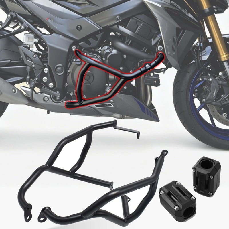 Midimttop Motorcycle Engine Guard Crash Bar Highway Bar Stunt Cage Drop Guard Ccompatible with Suzuki GSXS 750 GSXS 750 GSXS750 20172025 Accessories Parts - Image 3