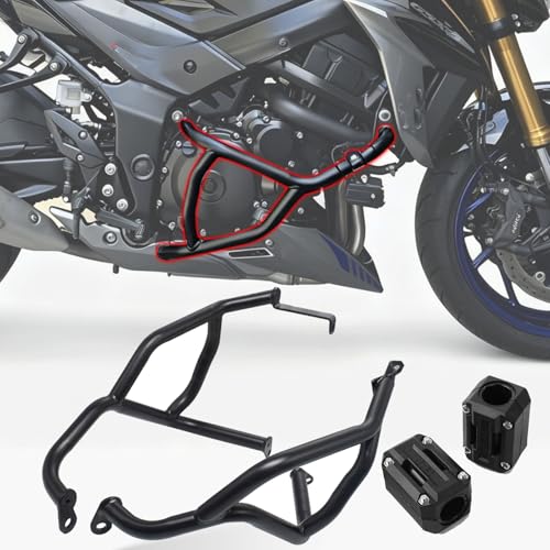 Midimttop Motorcycle Engine Guard Crash Bar Highway Bar Stunt Cage Drop Guard Ccompatible with Suzuki GSXS 750 GSXS 750 GSXS750 20172025 Accessories Parts - Image 1