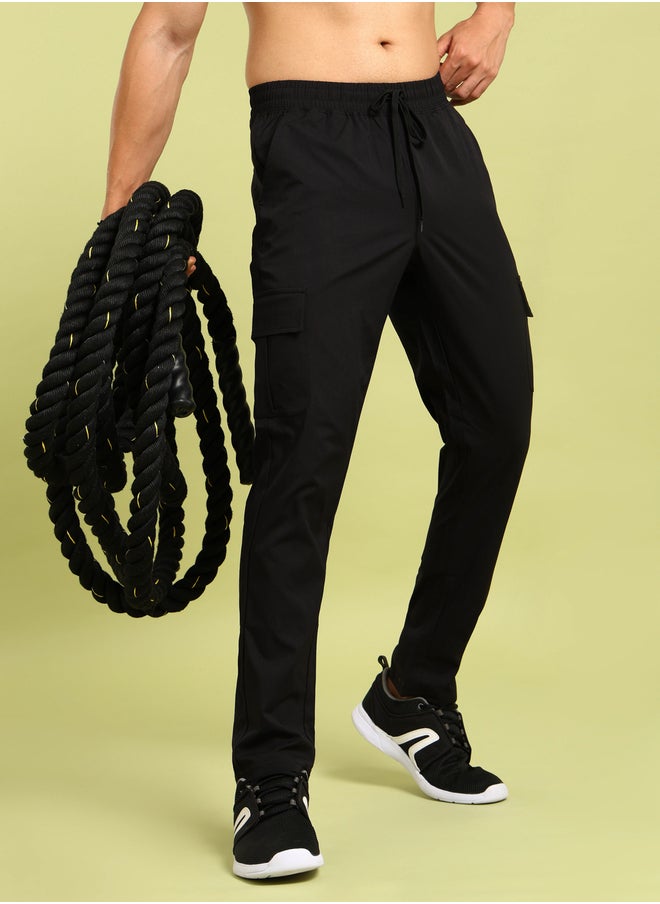 Technosport Solid 2-Way Stretch Cargo Pants  - Image 1