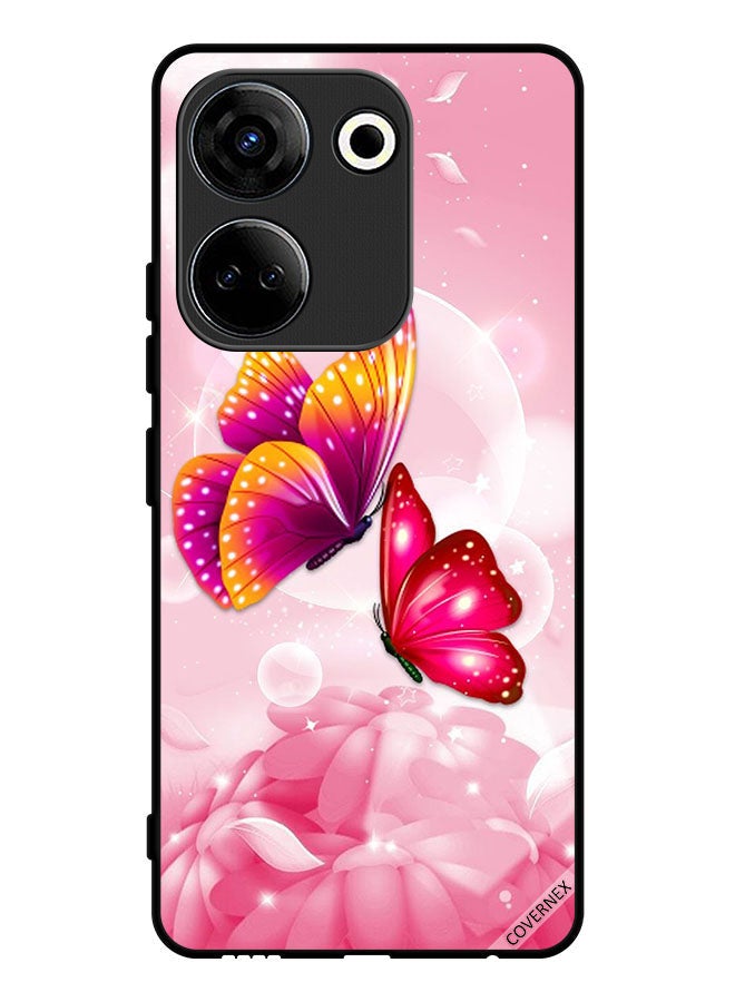 Covernex Protective Case Cover For Tecno Camon 20 Cute Butterflies - Image 1