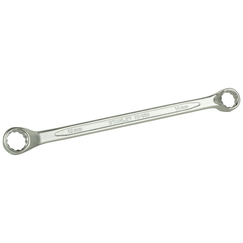 STANLEY 70385 Offset Ring End SpannersMatte Finish14x15mm - Image 2