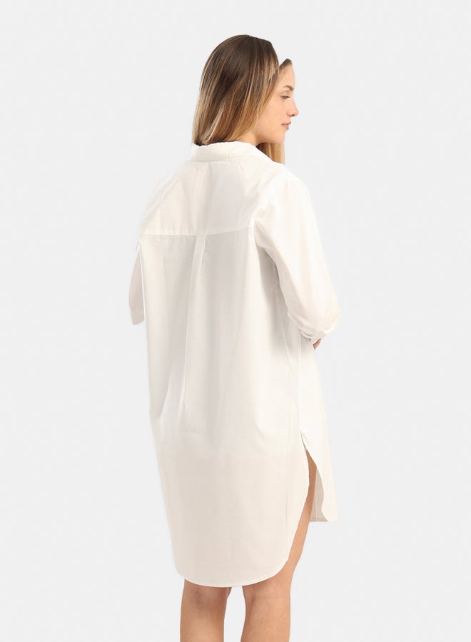 Carina Cotton Button-Down Shirt - Image 2