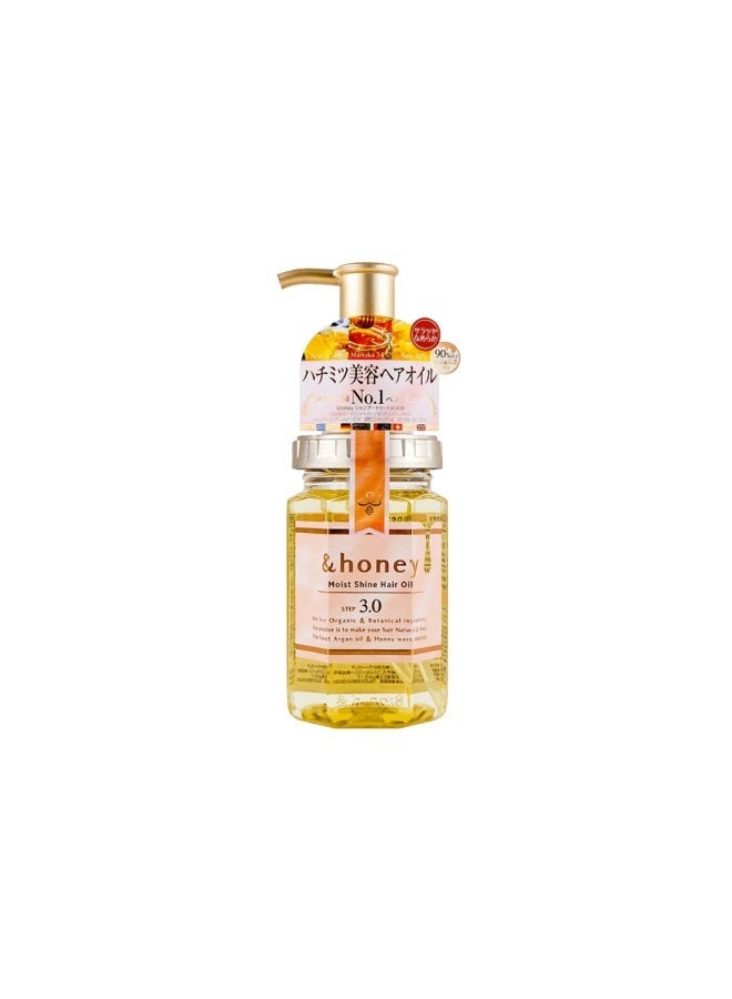 &Honey Moist Shine Hair Oil 3.0 100ml - Image 2